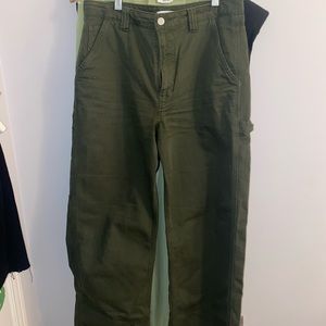 Aritzia Greenwich Pants in colour “fatigue”